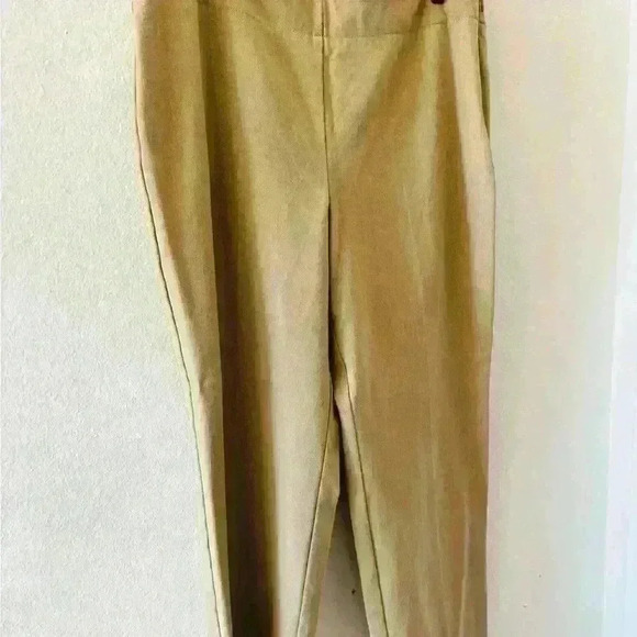 Talbots beige slacks - Picture 2 of 4